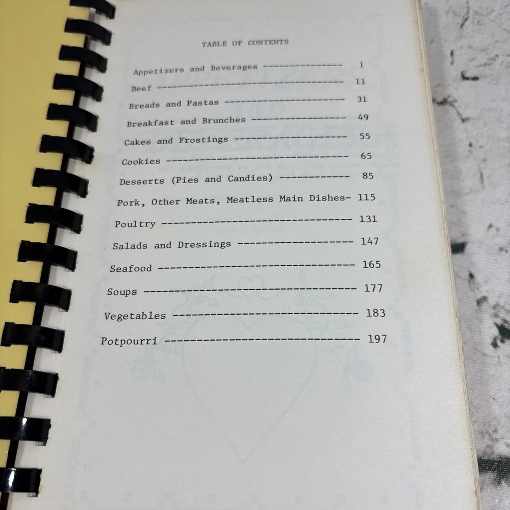 St Andrew Sampler Vol 2 1980-90s Vintage Church Cookbook Recipes Food